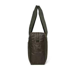 Alternative view of Tin Cloth Zipper Tote Bag - Otter Green