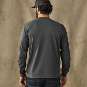 Alternative view of Long Sleeve Outfitter Pocket T-Shirt - Dark Slate