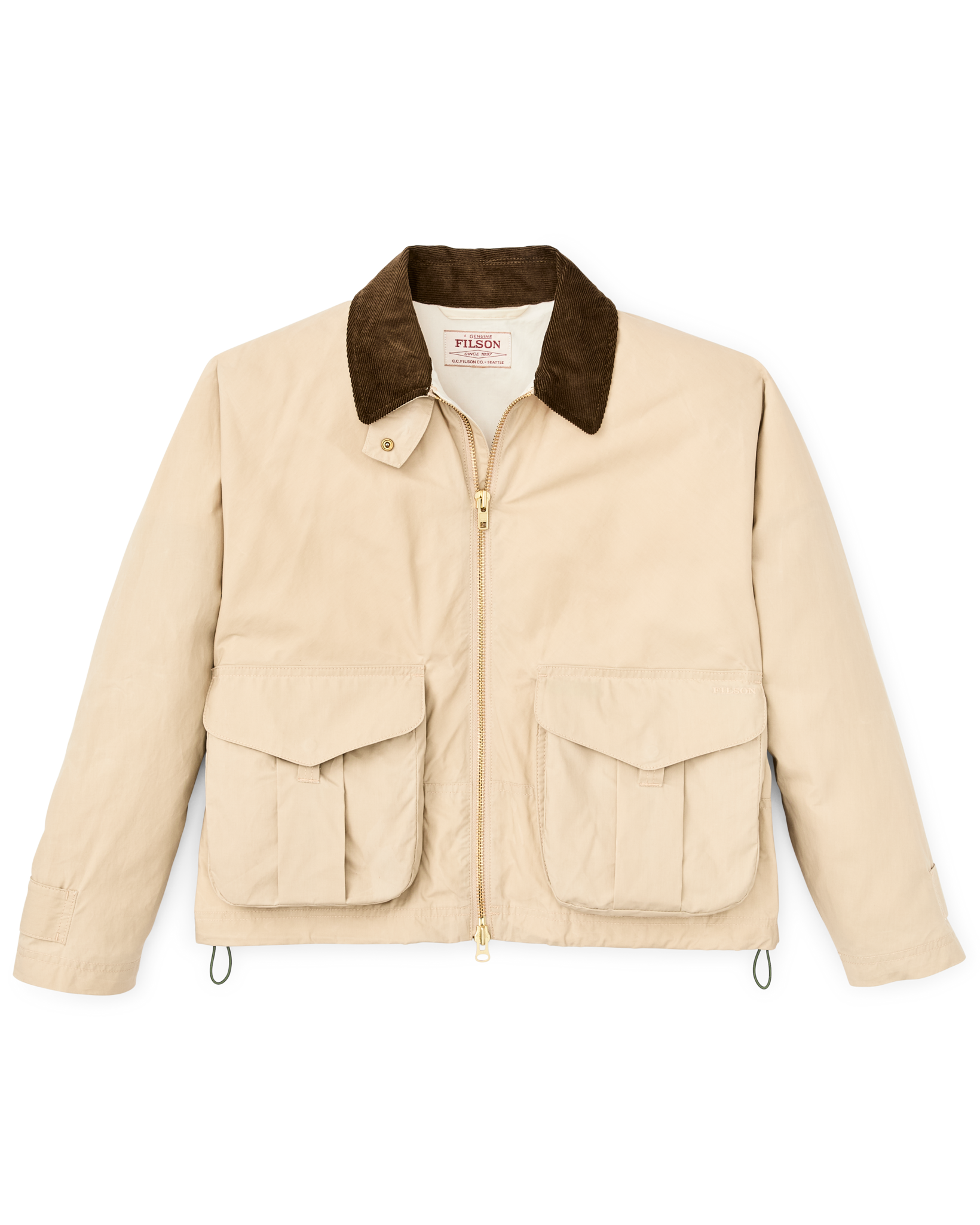 Women's Dry Wax Short Work Jacket - Quail Tan - Image 3