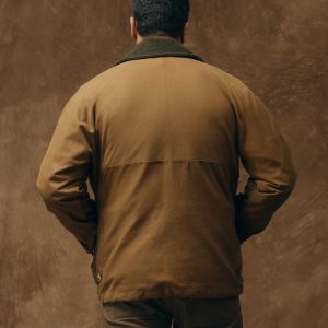 Alternative view of Lined Tin Cloth Field Jacket - Dark Tan