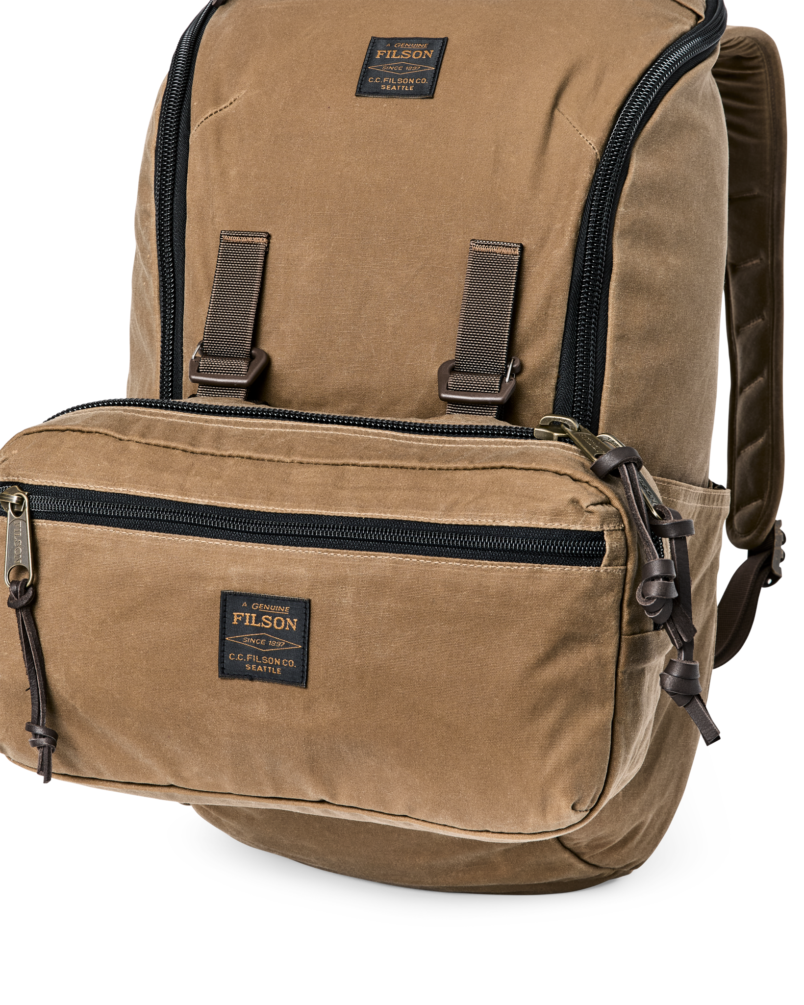 Trapper Creek 28L Backpack - Dark Tan - Image 6