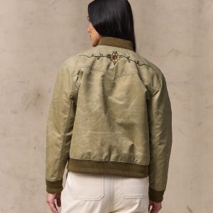 Alternative view of Women's Western Satin Jacket - Silver Sage