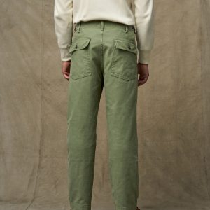 Alternative view of Field Supply Pants - Washed Fatigue Green