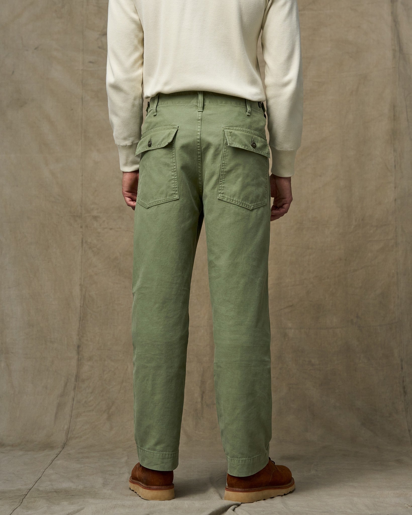 Field Supply Pants - Washed Fatigue Green - Image 2