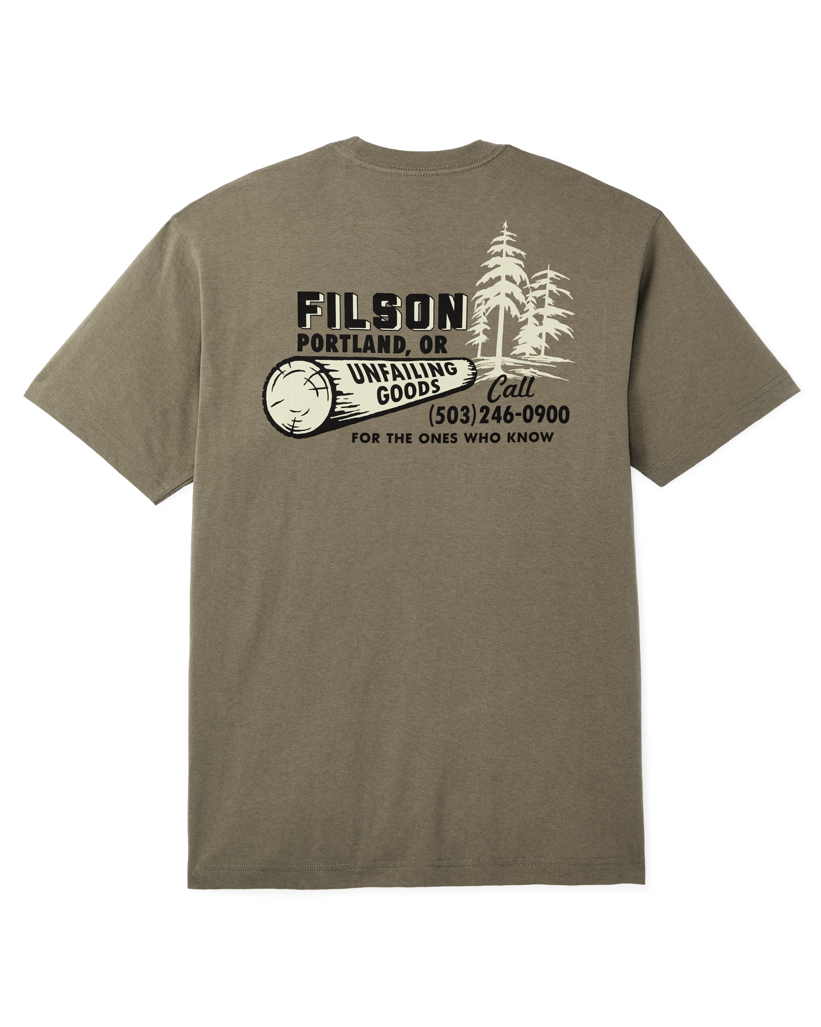 Portland Short Sleeve Graphic T-Shirt - Shale