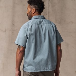 Alternative view of Short Sleeve 4.5-oz. Twill Shirt - Lead