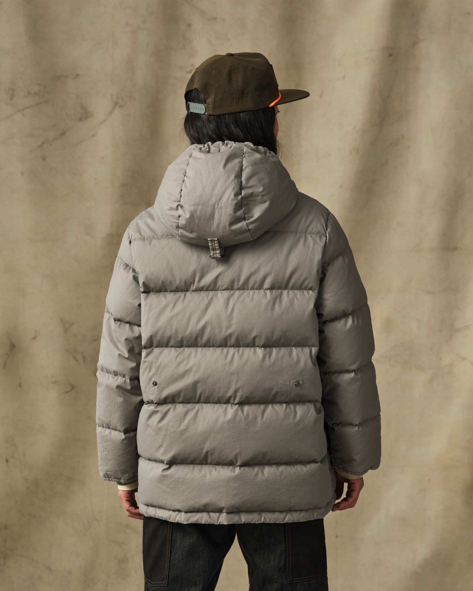 Women's Heritage Cotton Down Parka - Smokey Olive - Image 2