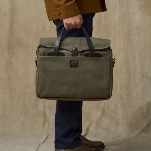 Alternative view of Rugged Twill Original Briefcase - Otter Green