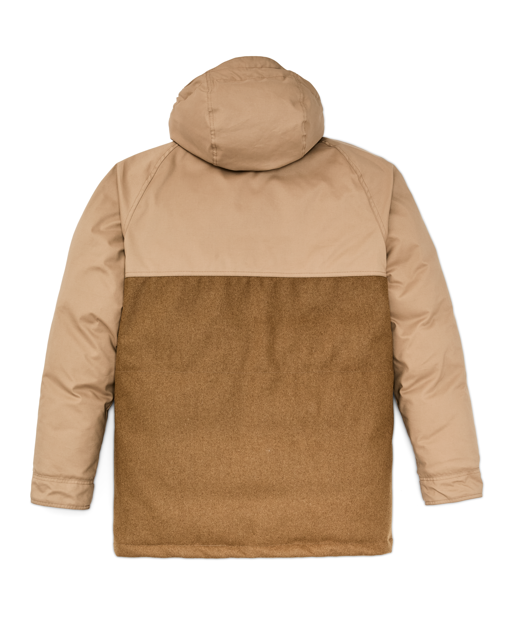 Filson X Crescent Down Works Parka - Dark Tan / Tan - Image 9