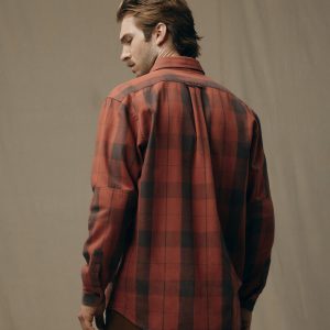 Alternative view of Vintage Wash Alaskan Guide Shirt - Sequoia / Dark Bown Plaid