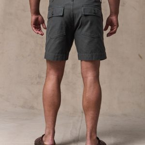 Alternative view of Field Supply Shorts - Washed Faded Black